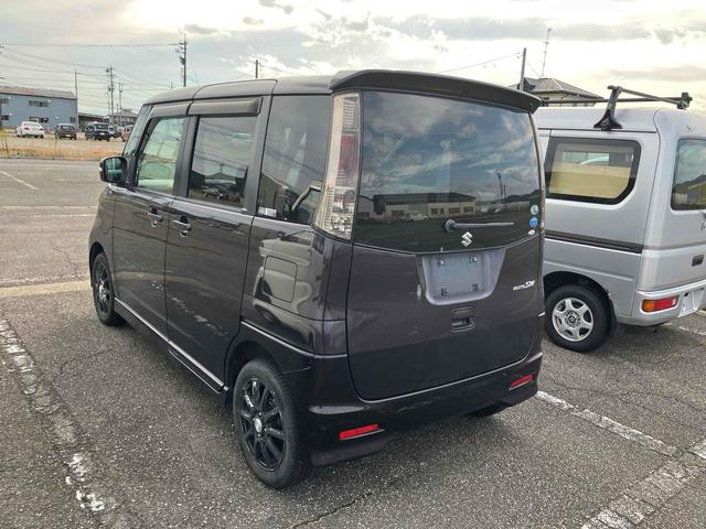 パレットSW XS 4WD 両側スライド・片側電動 オートライト HID スマートキー 電動格納ミラー シートヒーター ベンチシート CVT 盗難防止システム ABS CD DVD再生 USB アルミホイール(10枚目)