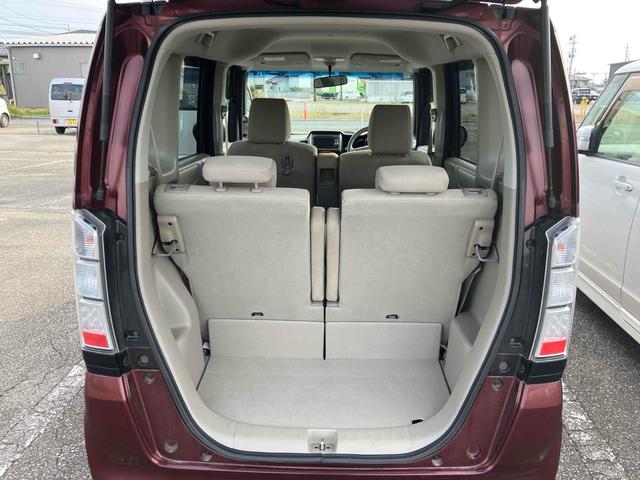 Ｎ－ＢＯＸ Ｇ・Ｌパッケージ　両側スライド・片側電動　スマートキー　アイドリングストップ　電動格納ミラー　ベンチシート　ＣＶＴ　盗難防止システム　ＡＢＳ　ＥＳＣ　衝突安全ボディ　エアコン　パワーステアリング　パワーウィンドウ（8枚目）