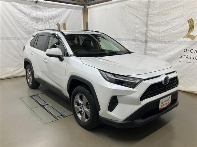 RAV4 ハイブリッドX 4WD フルセグ メモリーナビ ミュージックプレイヤー接続可 バックカメラ 衝突被害軽減システム ETC ドラレコ LEDヘッドランプ ワンオーナー(6枚目)