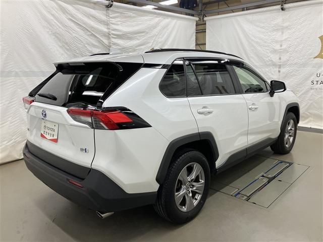 RAV4 ハイブリッドX 4WD フルセグ メモリーナビ ミュージックプレイヤー接続可 バックカメラ 衝突被害軽減システム ETC ドラレコ LEDヘッドランプ ワンオーナー(8枚目)