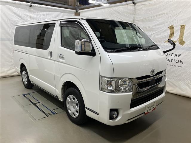 ハイエースバン スーパーGL ダークプライムII 4WD フルセグ メモリーナビ DVD再生 ミュージックプレイヤー接続可 バックカメラ 衝突被害軽減システム ETC ドラレコ LEDヘッドランプ ワンオーナー ディーゼル(6枚目)