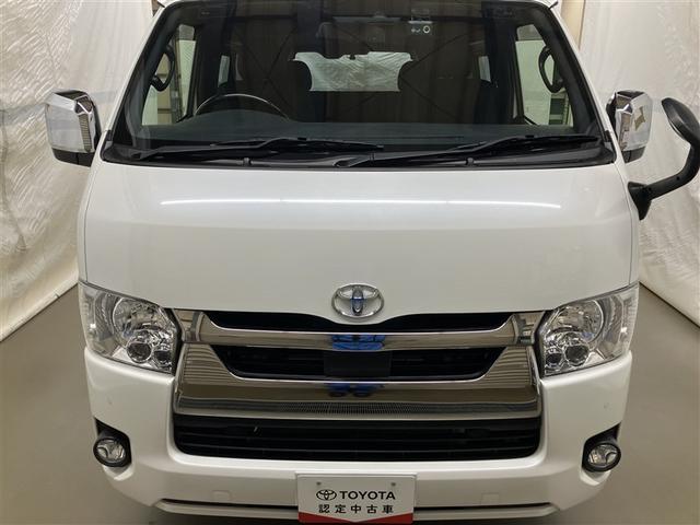 ハイエースバン スーパーGL ダークプライムII 4WD フルセグ メモリーナビ DVD再生 ミュージックプレイヤー接続可 バックカメラ 衝突被害軽減システム ETC ドラレコ LEDヘッドランプ ワンオーナー ディーゼル(9枚目)