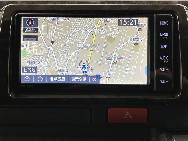 ハイエースバン スーパーGL ダークプライムII 4WD フルセグ メモリーナビ DVD再生 ミュージックプレイヤー接続可 バックカメラ 衝突被害軽減システム ETC ドラレコ LEDヘッドランプ ワンオーナー ディーゼル(13枚目)