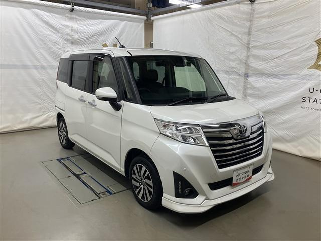 ルーミー カスタムＧ　フルセグ　メモリーナビ　ＤＶＤ再生　ミュージックプレイヤー接続可　バックカメラ　衝突被害軽減システム　ＥＴＣ　ドラレコ　両側電動スライド　ＬＥＤヘッドランプ　ウオークスルー　ワンオーナー（6枚目）