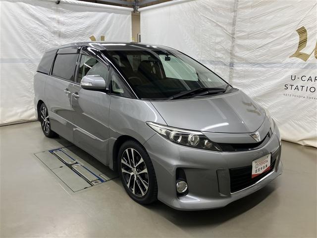 エスティマ アエラス　フルセグ　メモリーナビ　ＤＶＤ再生　ミュージックプレイヤー接続可　バックカメラ　ＥＴＣ　ドラレコ　両側電動スライド　ＨＩＤヘッドライト　乗車定員７人　３列シート（6枚目）