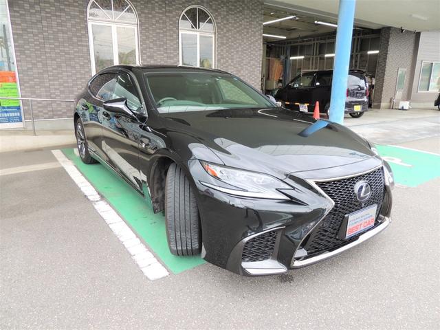 LS500h Fスポーツ サンルーフ AWD 黒革パワーシート ドラレコ エアーシート ステアリングヒーター パワートランク アクティブクルコン セーフティセンス 全方位モニター(6枚目)