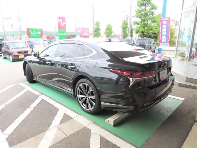 LS500h Fスポーツ サンルーフ AWD 黒革パワーシート ドラレコ エアーシート ステアリングヒーター パワートランク アクティブクルコン セーフティセンス 全方位モニター(11枚目)