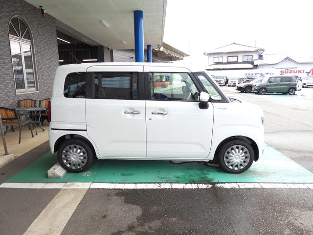 ワゴンＲスマイル ハイブリッドＸ　ハイブリッドＸ　４ＷＤ　全方位付メモリ付ナビ　両側電動スライドドア　オートクルーズコントロール　衝突被害軽減システム　ＬＥＤヘッドランプ　スマートキー（4枚目）