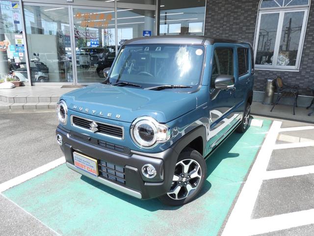 ハスラー ハイブリッドX 4WD 全方位モニター付き9インチナビ LEDライト コネクトシステム 前後ブレサポ ACC シートヒーター カープレイ対応(7枚目)