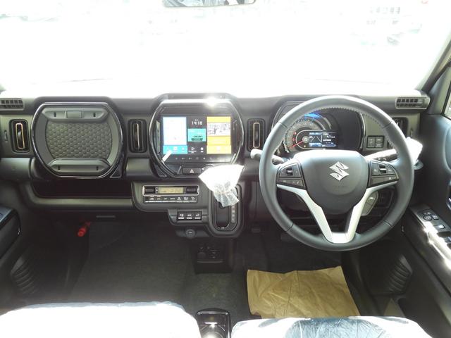 ハスラー ハイブリッドX 4WD 全方位モニター付き9インチナビ LEDライト コネクトシステム 前後ブレサポ ACC シートヒーター カープレイ対応(14枚目)