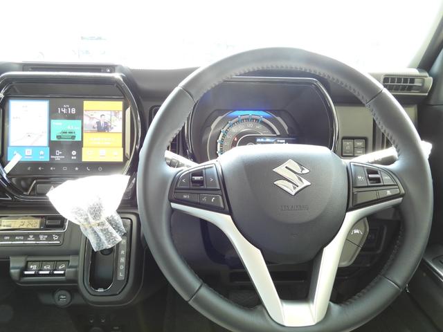 ハスラー ハイブリッドX 4WD 全方位モニター付き9インチナビ LEDライト コネクトシステム 前後ブレサポ ACC シートヒーター カープレイ対応(15枚目)