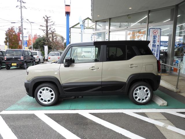 クロスビー ハイブリッドMX 4WD 全方位モニター付き9インチナビ 前後ドラレコ ETC マットバイザー付き HDMI Apple CarPlay シートヒーター LEDライト スズキコネクト対応 ウォークスルー 新車未登録(5枚目)