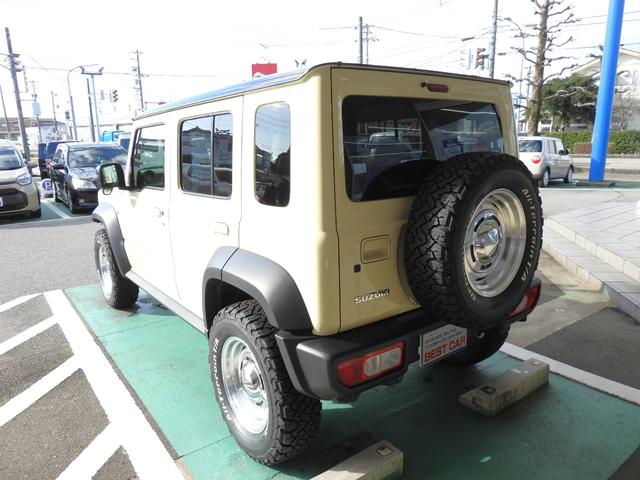 ジムニーノマド ＦＣ　ＵＳクラシック　８インチナビ　バックカメラ　ＥＴＣ　ミラー型前後ドラレコ　ディーンクロスカントリー　ＫＬＣパイプバンパー　サニーフェイスグリル　シートヒーター　ＬＥＤライト　パートタイム４ＷＤ　ＡＣＣ（8枚目）