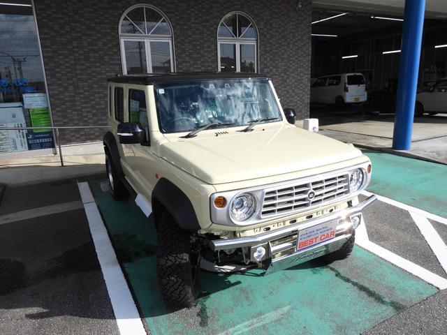 ジムニーノマド ＦＣ　ＵＳクラシック　８インチナビ　バックカメラ　ＥＴＣ　ミラー型前後ドラレコ　ディーンクロスカントリー　ＫＬＣパイプバンパー　サニーフェイスグリル　シートヒーター　ＬＥＤライト　パートタイム４ＷＤ　ＡＣＣ（12枚目）