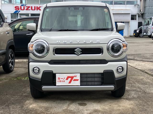 ハスラー ハイブリッドＸ　スマートキー　アイドリングストップ　４ＷＤ　シートヒーター　ＵＳＢ入力端子　運転席・助手席エアバック　エアコン　パワーステアリング　パワーウインドウ（2枚目）