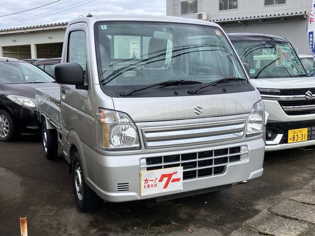 キャリイトラック ＫＣエアコン・パワステ　キーレスエントリー　４ＷＤ　アイドリングストップ　ＥＳＣ　運転席・助手席エアバック　エアコン　パワーステアリング（3枚目）