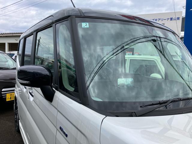 スペーシアカスタム ハイブリッドＸＳ　スマートキー　アイドリングストップ　シートヒーター　ＥＳＣ　ＡＢＳ　運転席・助手席エアバック　エアコン　パワーステアリング　パワーウインドウ　オートクルーズコントロール　両側電動スライドドア（13枚目）