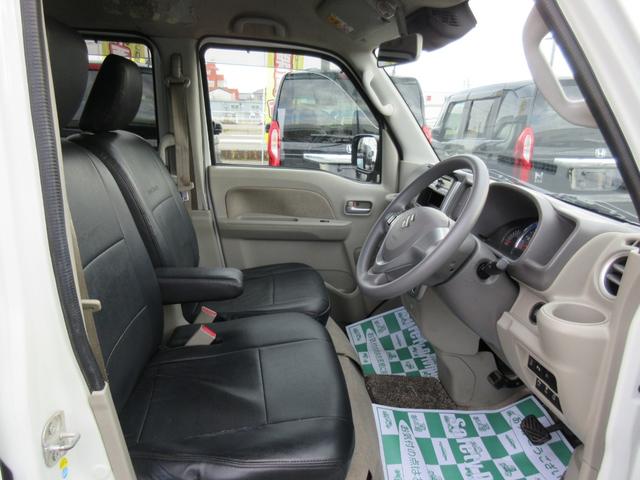 エブリイワゴン ＰＺターボ　４ＷＤ　ハイルーフ　衝突軽減ブレーキ　左側電動スライド　プッシュスタート　ディスチャージ　シートヒーター　オートエアコン　純正アルミ　ＣＤ　Ｆフォグ（11枚目）