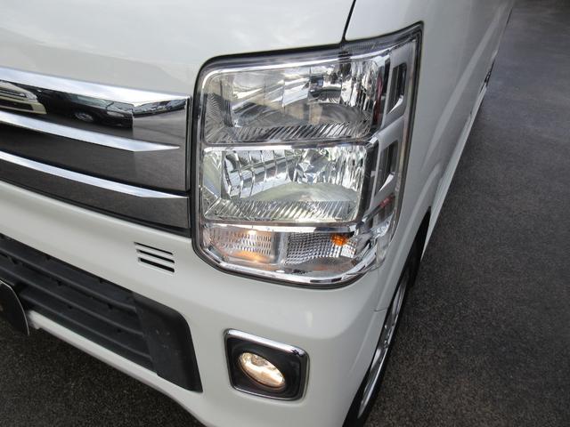 エブリイワゴン ＰＺターボ　４ＷＤ　ハイルーフ　衝突軽減ブレーキ　左側電動スライド　プッシュスタート　ディスチャージ　シートヒーター　オートエアコン　純正アルミ　ＣＤ　Ｆフォグ（34枚目）