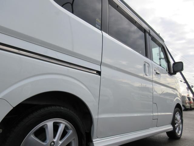 エブリイワゴン ＰＺターボ　４ＷＤ　ハイルーフ　衝突軽減ブレーキ　左側電動スライド　プッシュスタート　ディスチャージ　シートヒーター　オートエアコン　純正アルミ　ＣＤ　Ｆフォグ（45枚目）