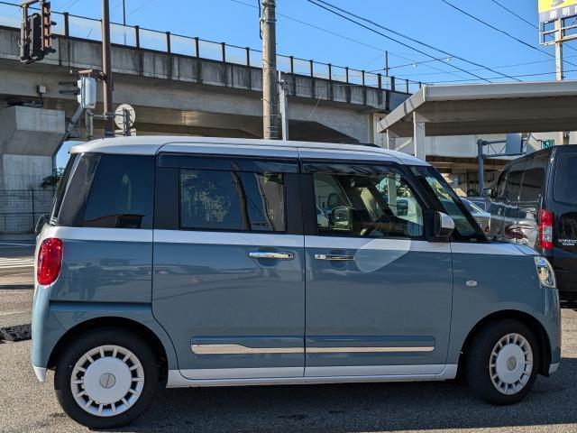 ムーヴキャンバス ストライプスＧターボ　９インチナビ（4枚目）