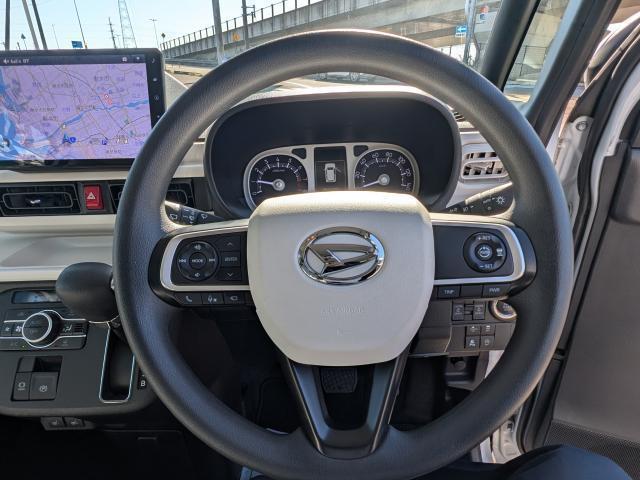 ムーヴキャンバス ストライプスＧターボ　９インチナビ（12枚目）