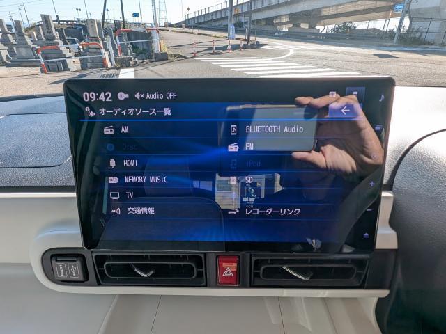 ムーヴキャンバス ストライプスＧターボ　９インチナビ（16枚目）