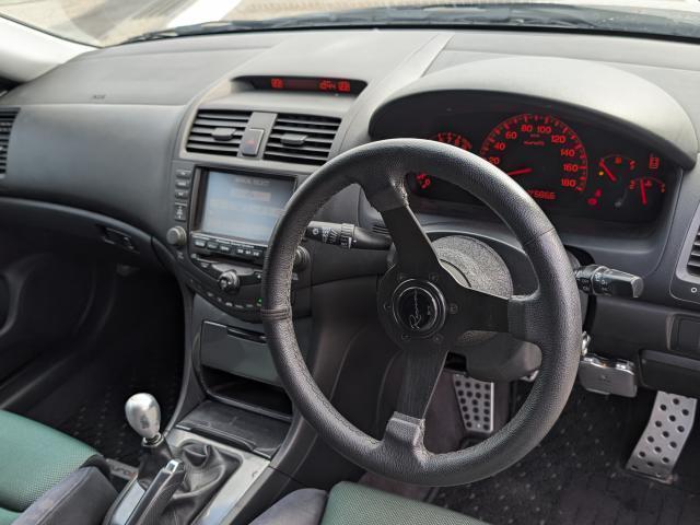 アコード ユーロR 車高調 社外マフラー(15枚目)