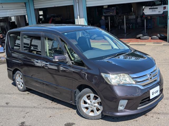 セレナ ハイウェイスター　Ｖセレ両側パワスラナビバックモニター（9枚目）