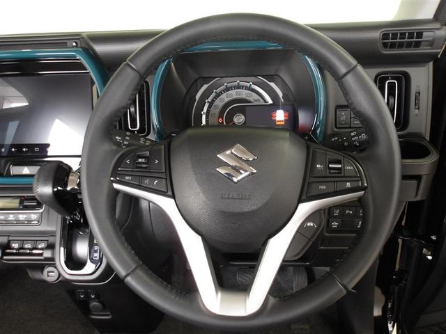 ハスラー ハイブリッドXターボ サポカーS 4WD クルーズコントロール ドライブレコーダー パノラミックビューモニター リモコンスターター 両席シートヒーター メディアプレイヤー接続 DVDCD再生 バックモニター 純正アルミ(4枚目)