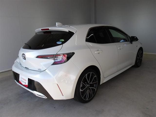 カローラスポーツ ハイブリッドG Z サポカーS クルーズコントロール ETC 前後ドライブレコーダー ブラインドスポットモニター リアスポイラー メディアプレイヤー接続 両席シートヒーター バックモニター 純正アルミ(2枚目)