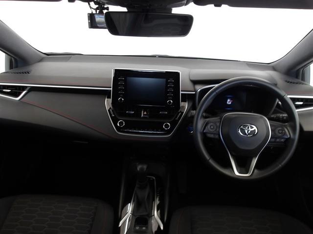 カローラスポーツ ハイブリッドG Z サポカーS クルーズコントロール ETC 前後ドライブレコーダー ブラインドスポットモニター リアスポイラー メディアプレイヤー接続 両席シートヒーター バックモニター 純正アルミ(3枚目)