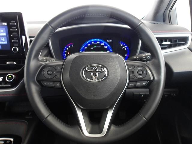 カローラスポーツ ハイブリッドG Z サポカーS クルーズコントロール ETC 前後ドライブレコーダー ブラインドスポットモニター リアスポイラー メディアプレイヤー接続 両席シートヒーター バックモニター 純正アルミ(4枚目)