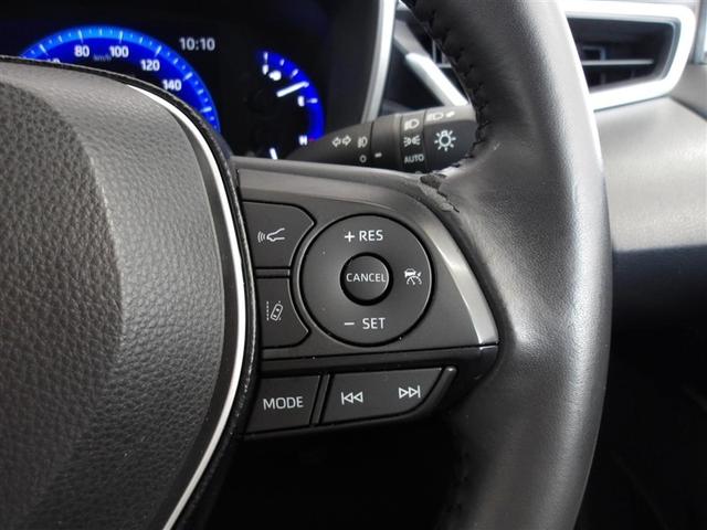 カローラスポーツ ハイブリッドG Z サポカーS クルーズコントロール ETC 前後ドライブレコーダー ブラインドスポットモニター リアスポイラー メディアプレイヤー接続 両席シートヒーター バックモニター 純正アルミ(6枚目)