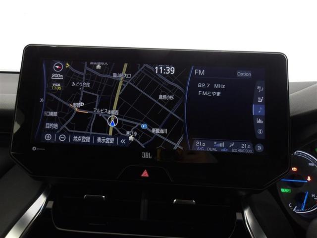 ハリアーハイブリッド Z レザーパッケージ サポカーS 寒冷地仕様 4WD クルーズコントロール 前後ドライブレコーダー ETC 両席シートヒーター パワーシート ブラインドスポットモニター パノラミックビューモニター メディアプレイヤー接続(10枚目)