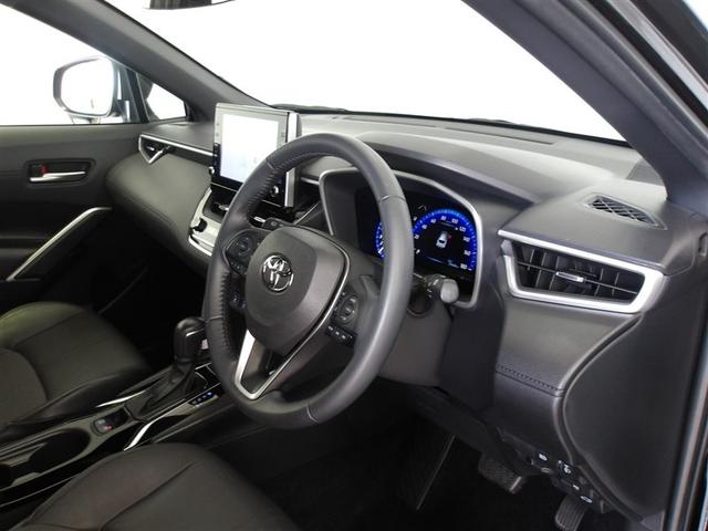 カローラクロス Z サポカーS クルーズコントロール ドライブレコーダー ETC パワーシート 両席シートヒーター 本革(一部)シート メディアプレイヤー接続 バックモニター LEDヘッドライト スマートキー(23枚目)