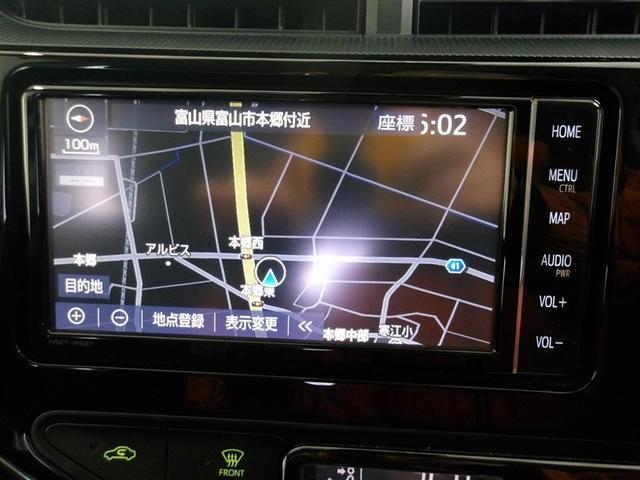 アクア Ｓスタイルブラック　サポカーＳ　ＥＴＣ　前後ドライブレコーダー　メディアプレイヤー接続　ＤＶＤＣＤ再生　バックモニター　ＬＥＤヘッドライト　車線逸脱警報　横滑り防止装置　モケットシート　パワーウィンドウ（10枚目）