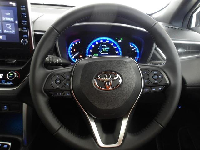 カローラクロス ハイブリッド　Ｚ　サポカーＳ　寒冷地仕様　クルーズコントロール　ＥＴＣ　両席シートヒーター　メディアプレイヤー接続　パワーシート　バックモニター　車線逸脱警報　横滑り防止装置　スマートキー　ＬＥＤヘッドライト（4枚目）