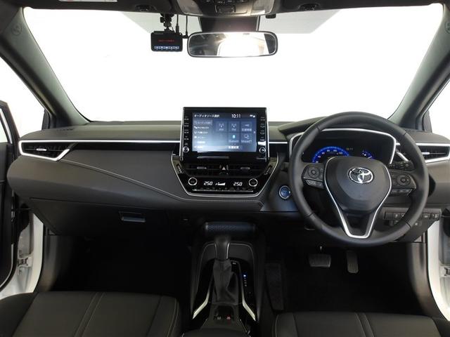 カローラスポーツ ハイブリッドＧ　スタイルパッケージ　サポカーＳ　寒冷地仕様　クルーズコントロール　ＥＴＣ　前後ドライブレコーダー　ブラインドスポットモニター　メディアプレイヤー接続　バックモニター　ＬＥＤヘッドライト　車線逸脱警報　横滑り防止装置（3枚目）