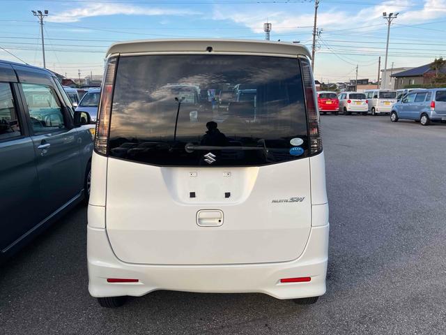 パレットSW リミテッド 両側スライド・片側電動 ナビ オートライト HID スマートキー 電動格納ミラー ベンチシート CVT 盗難防止システム ABS 衝突安全ボディ エアコン パワーステアリング パワーウィンドウ(8枚目)