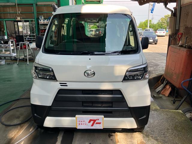 ハイゼットカーゴ DX SAIII 4WD メモリーナビ フルセグ DVD再生 両側スライドドア キーレスエントリー 運転席・助手席エアバック ABS(3枚目)