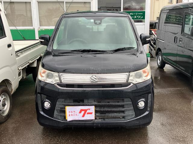 ワゴンＲスティングレー Ｘ　Ｓ－エネチャージ　レーダーブレーキサポート　スマートキー　ＨＩＤヘッドライト　シートヒーター　運転席・助手席エアバック　ＡＢＳ　横滑り防止装置　エアコン　パワステ　パワーウインドウ（3枚目）