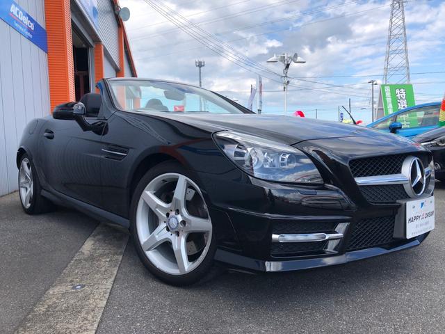 SLK200ブルーエフィシェンシー AMGスポーツパッケージ ダイナミックハンドリングパッケージ 純正HDDナビ フルセグ 黒革 メモリ付きPシート シートヒーター AMG18インチ5スポークAW 電動オープン HIDライト(35枚目)