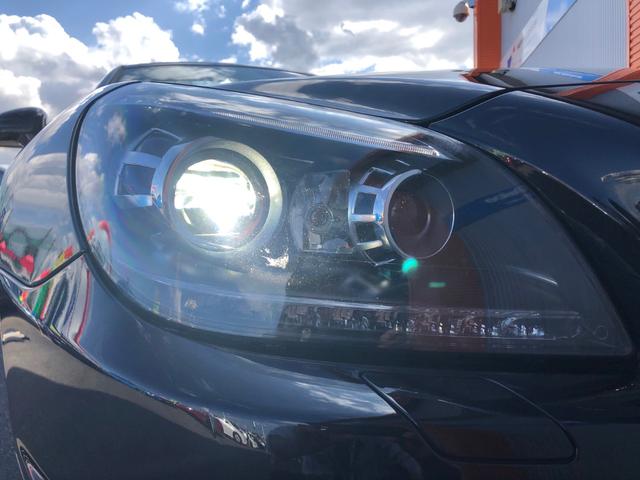 SLK200ブルーエフィシェンシー AMGスポーツパッケージ ダイナミックハンドリングパッケージ 純正HDDナビ フルセグ 黒革 メモリ付きPシート シートヒーター AMG18インチ5スポークAW 電動オープン HIDライト(45枚目)