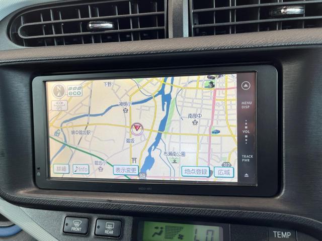 アクア Ｓ　トヨタ純正地デジ対応ナビ　ビルトインＥＴＣ　スマートキー　プッシュスタート　フォグランプ　オートエアコン　オートライト　１５インチＡＷ　電動格納ドアミラー（21枚目）