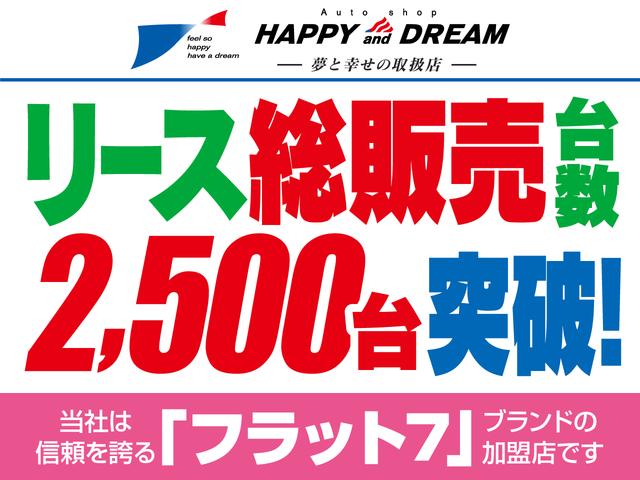 ハッピーのリースは総販売台数２，５００台を突破！全てのメーカー・ボディカラーからお好みの車種をお選びいただけます。安心の定額料金で毎月の支払いを抑えつつ、計画的なご利用が可能です！