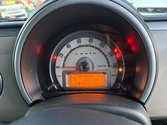 アルトラパン G 純正カーオーディオ スマートキー プッシュスタート アイドリングストップ CD再生可 マニュアルエアコン 盗難防止装置 ヘッドライトレベライザー(18枚目)