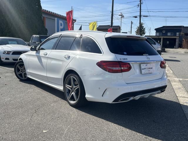 Cクラスステーションワゴン C180 ステーションワゴン ローレウスエディション レーダーセーフティpkg ベーシックpkg 純正フルセグナビ バックカメラ パドルシフト キーレスゴー BSM メモリ付パワーシート オートライト ACC 電動リヤゲート 純正AW リアフォグライト(10枚目)