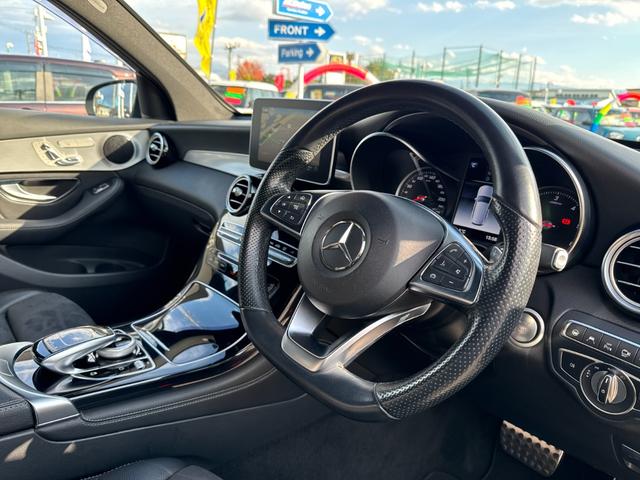 GLC GLC220d 4マチックスポーツ 純正フルセグナビ 全方位カメラ パドルシフト BSM HUD メモリ付パワーシート オートライト シートヒーター ACC ステアリングスイッチ 電動リヤゲート リアフォグライト 純正AW ドラレコ(12枚目)