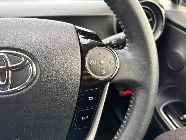 アクア クロスオーバー 純正フルセグSDナビ 全方位カメラ スマートキー 衝突軽減ブレーキ レーンキープアシスト オートエアコン シートヒーター ハーフレザーシート ステアリングスイッチ 純正AW ドラレコ前後 ETC(38枚目)